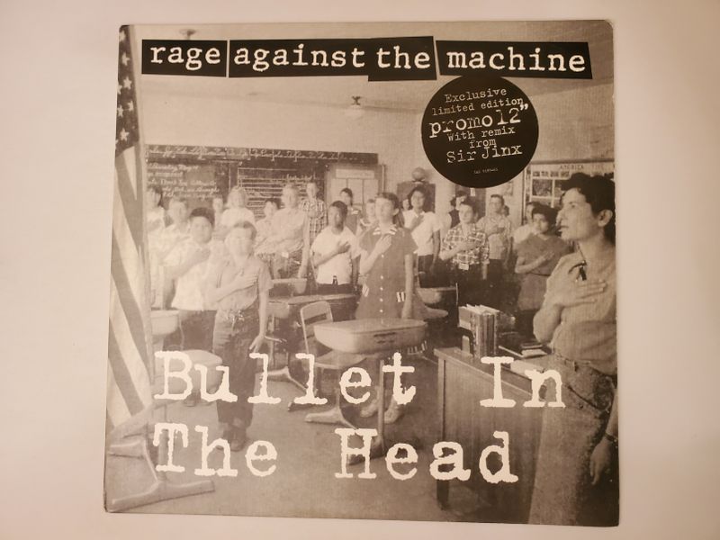Rage Against the Machine Bullet in the Head vinyl record